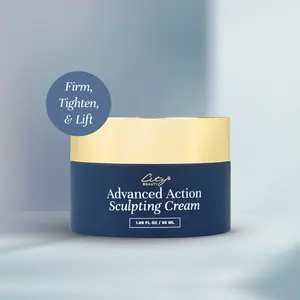City Beauty Advanced Action Sculpting Cream – Helps Improve the Look of Sagging Skin on the Face, Jawline & Neck for a More Contoured Appearance