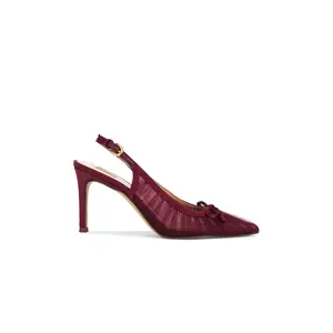 Dolce Vita Yela Slingback Pump in Cranberry
