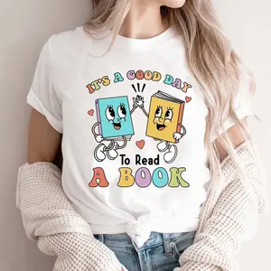 Teacher Shirt, It's A Good Day To Read A Book, Read Shirt, Teacher Shirt With Book, Teacher Graduation Gift X