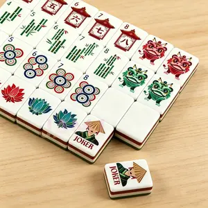 Premium Green Tiles, Modern Design, Game Night Essential, Beginner-Friendly & Fun For All,Perfect Gift For Friends & Family summervibes☀️