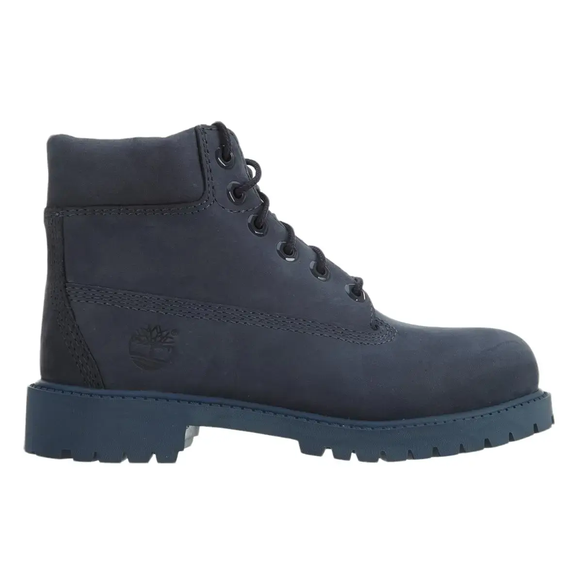 Timberland 6" Premium Boot Dark Blue Kids Fashion Shoes New