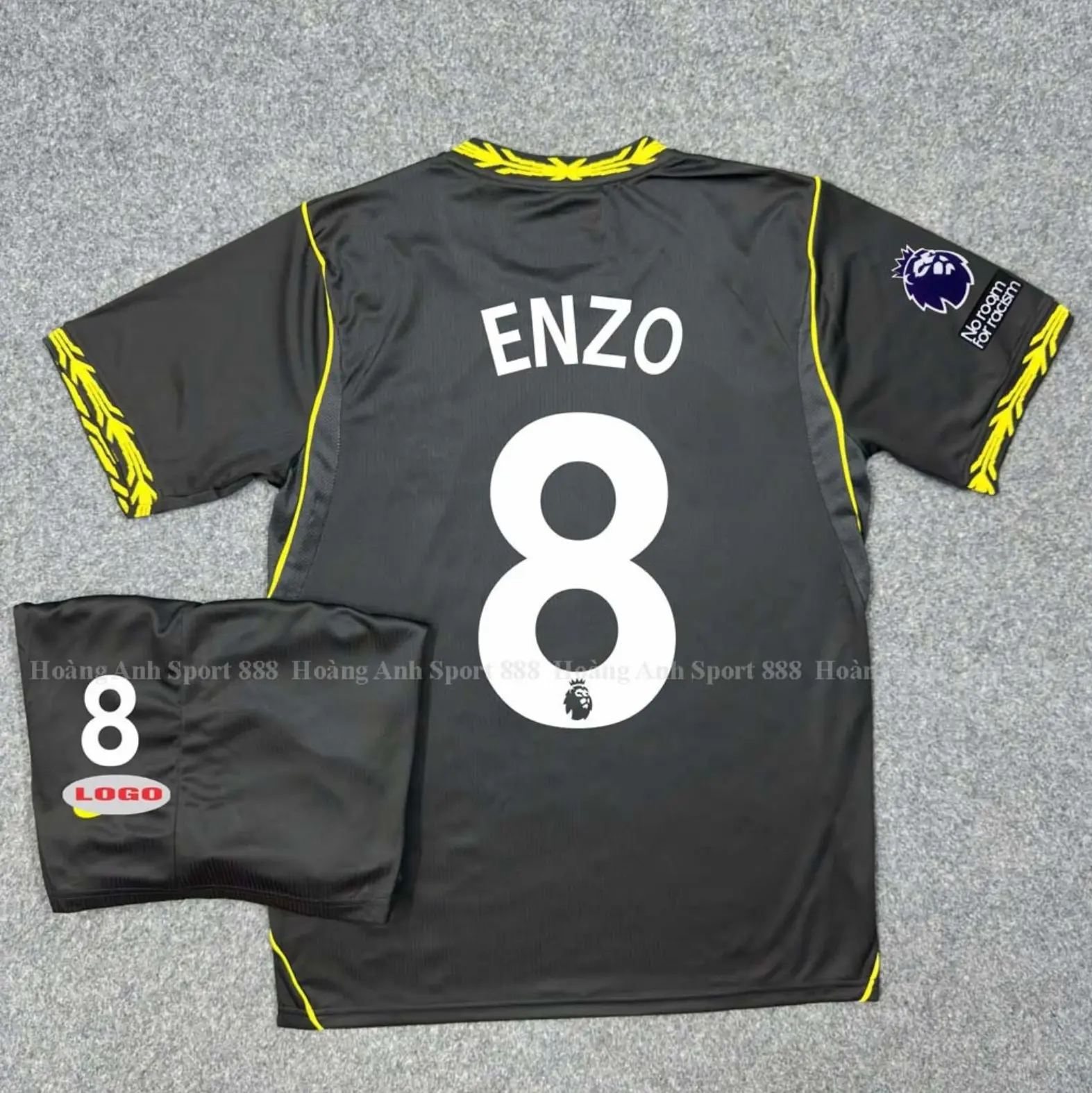 Unisex #8 Enzo Black Chelsea Football Jersey| 26/27 Premium Quality Soccer Fan Style