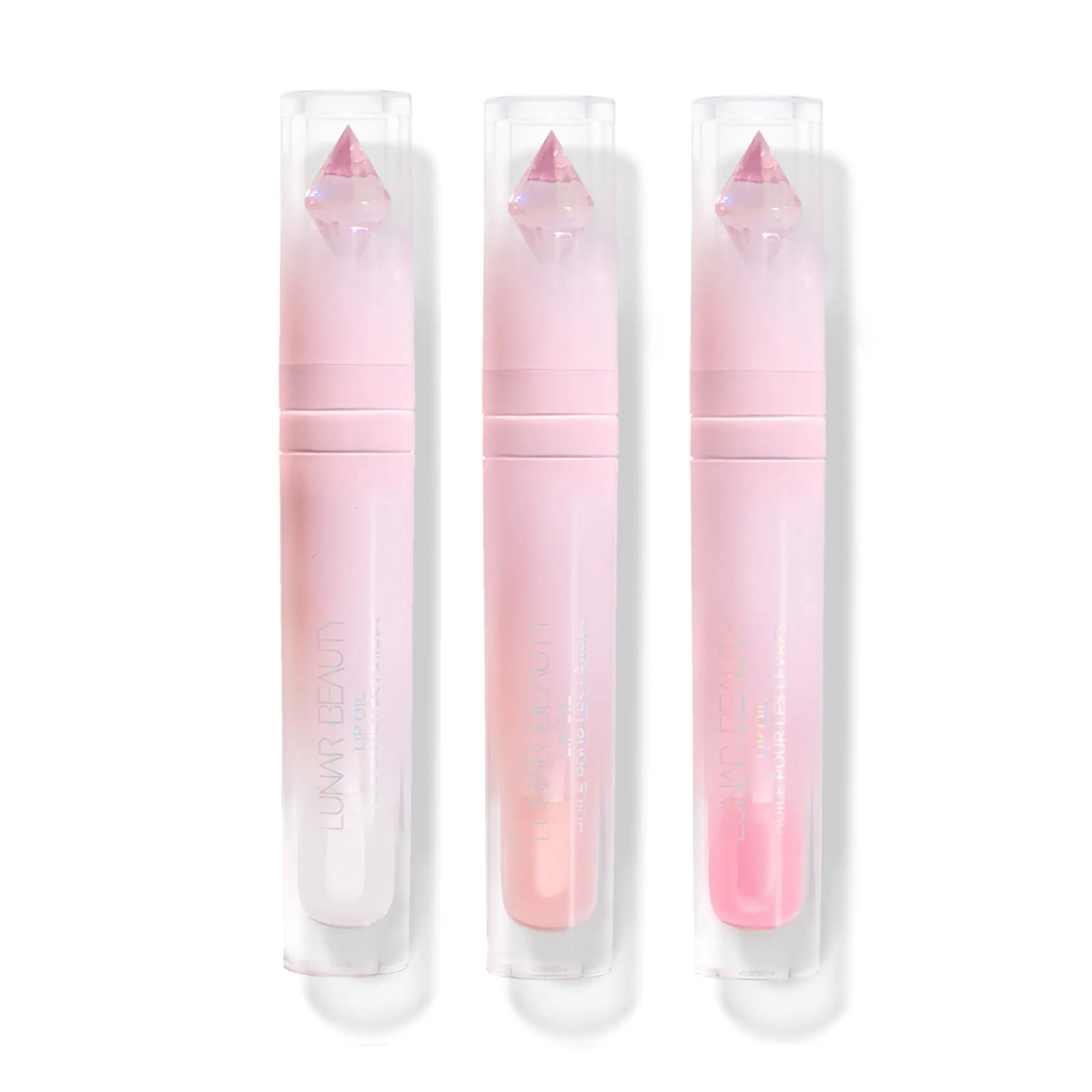 Lunar Beauty Lip Oil Trio - features Kiss Me Lip Oil, Expose Me Lip Oil and Dare Me Lip Oil