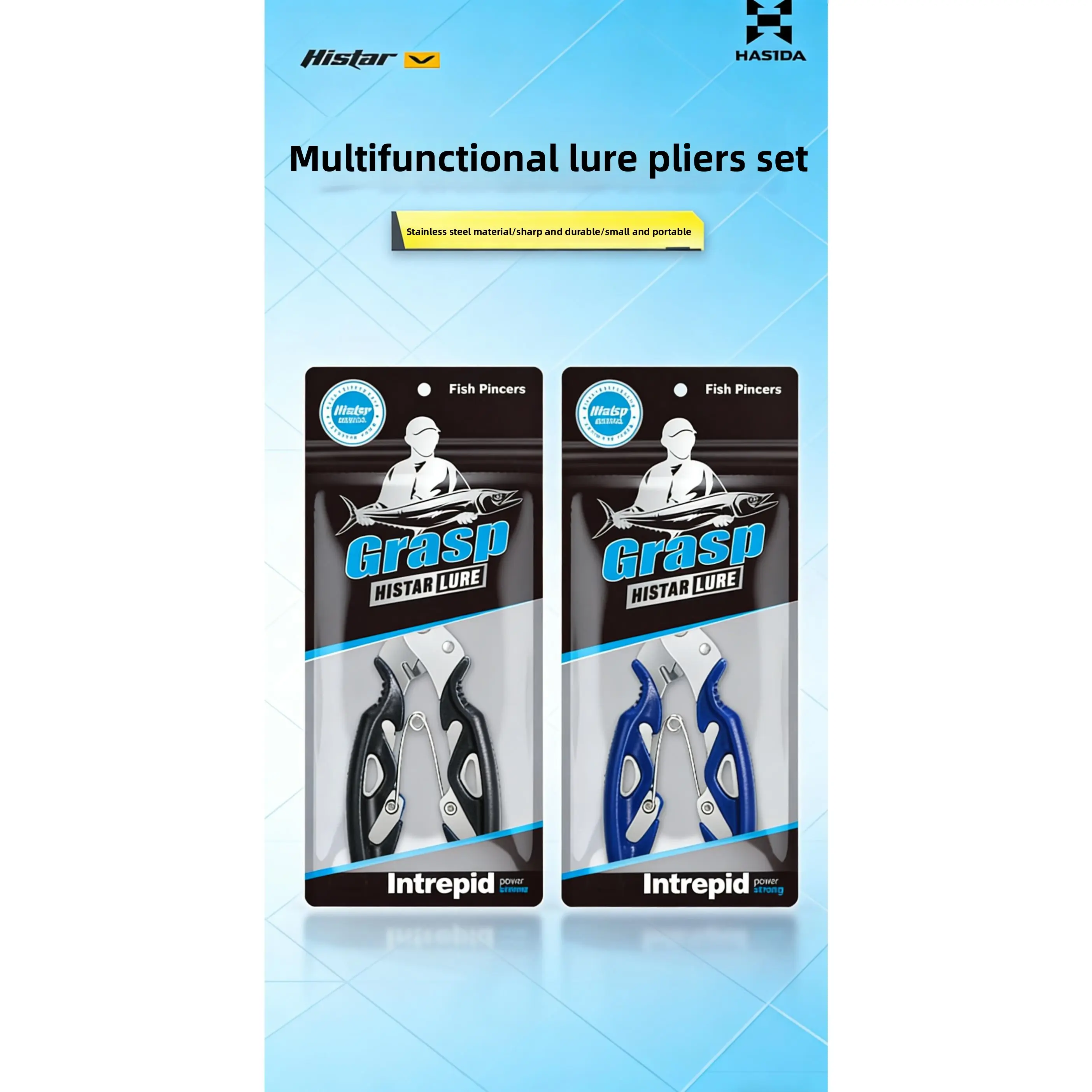 Lure Pliers (Black + Blue)