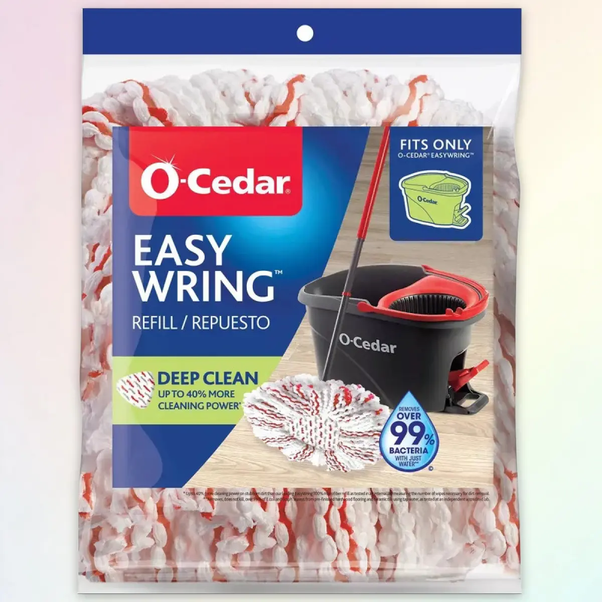 O-Cedar EasyWring ep Clean Mop Head Repcement