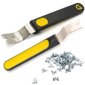 NORTHLINE Glazier Point Driver with Magnetic Head – Framing Tool for Picture Frame Hardware & Window Glazing, Includes 50 Premium Glazier Points