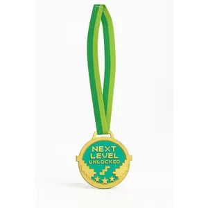 Pixel Party Deluxe "Next Level Unlocked" Medal