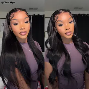 [LIVE Only]Asteria Hair Pre styled straight 13x4 Ready Go Glueless Wigs Pre Cut Lace Front Wig Human Hair Wigs