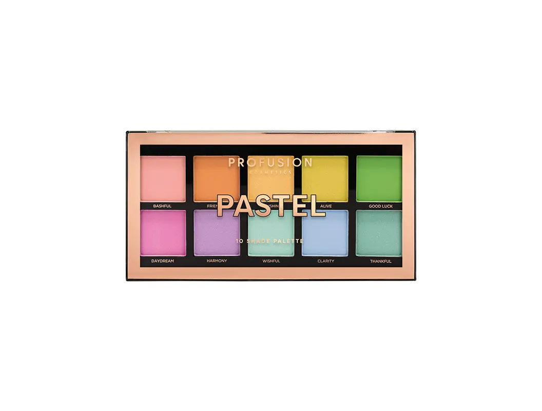 Pastel 10 shade palette Pastel 10 shade palette