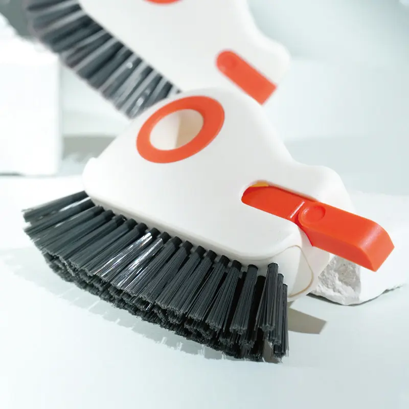 Cross-border best-selling daily necessities round-ring window brush cleaning tool with multifunctional groove cleaning brush for window sills