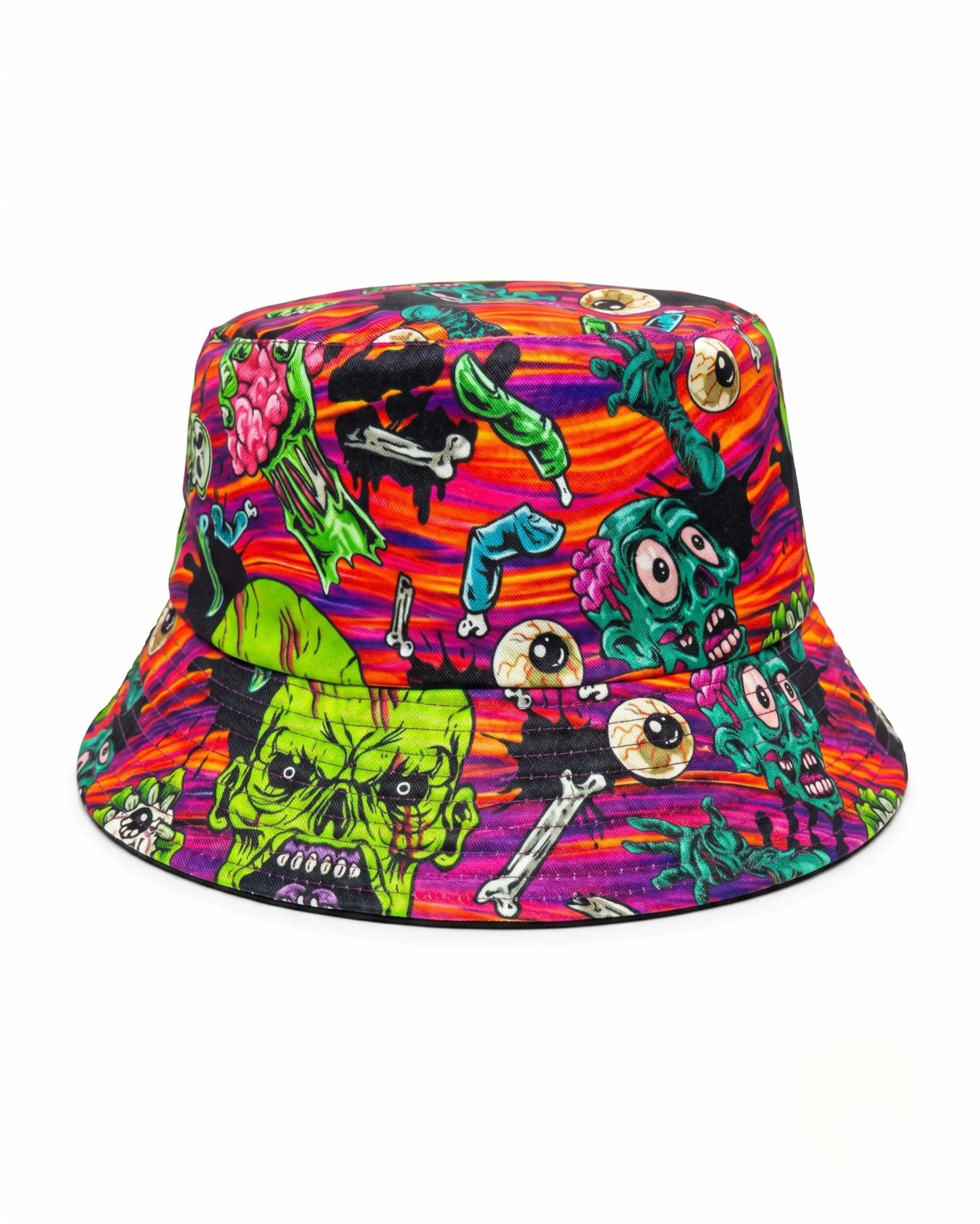 Rave with the Undead Stash Bucket Hat