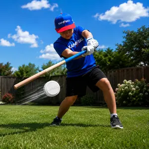Kapball Starter Kit | Backyard Bottle Cap Baseball Game & Hitting Trainer for Kids Ages 8+ | Inpsired by Dominican Vitilla
