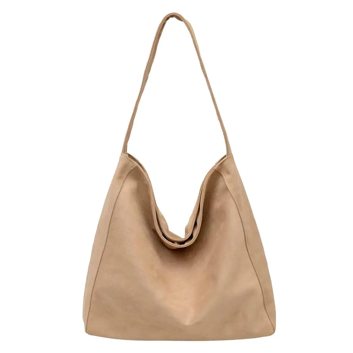 Suede Hobo Bags for Women Vintage Tote Bag for Women Retro Shoulder Bag Hobo Purse Everything Handbag Carryall Bag Travel Bag