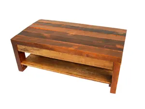Reclaimed Exotic Hardwood Coffee table