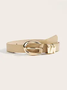 1pc Stylish Women's Belt, Y2K Irregular Ring Belt, Elegant Casual Business Fashion for Daily Wear, Perfect for Work & Parties, Modern Buckle Belts, Metal Buckle Belt