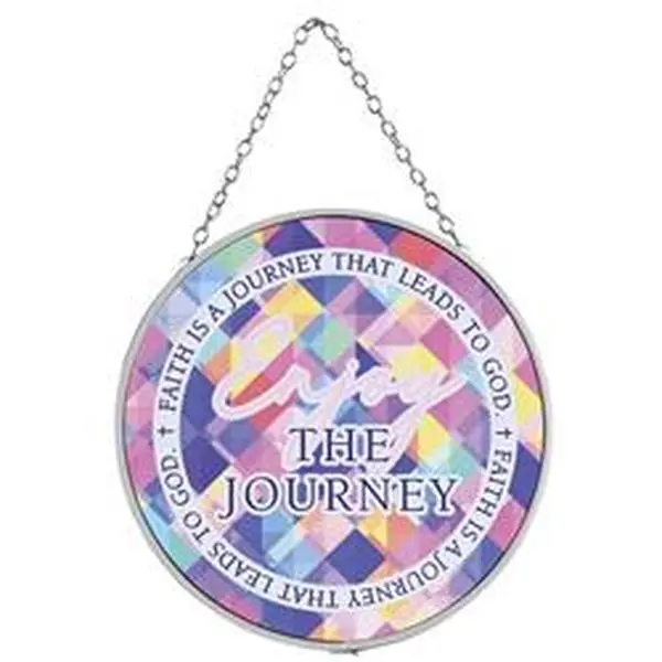 Dicksons SUNCG-46 Suncatcher Faith Is A Journey 6in
