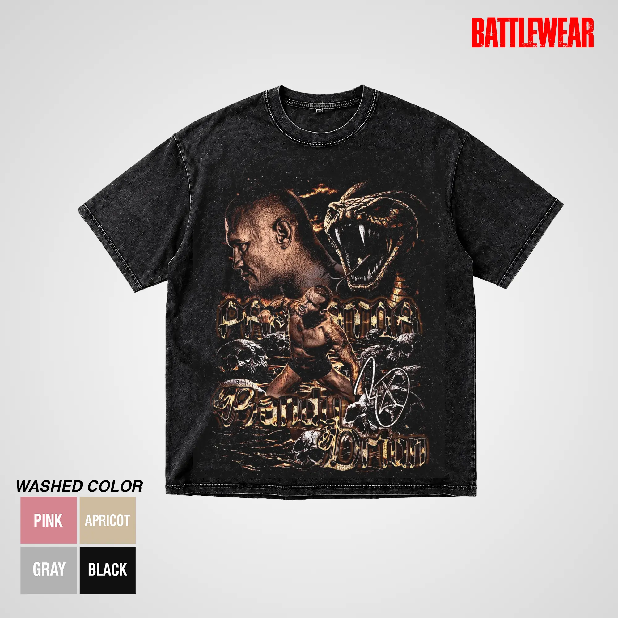Randy Orton Legend Killer Apex Predator Shirt WWE Graphic Tee Snake Skull Design T-Shirt Unisex Streetwear Cotton Wrestling Fan Apparel RKO Randy Orton Merch Dark Aesthetic Menswear Casual Outfit Gift for Fans 2026
