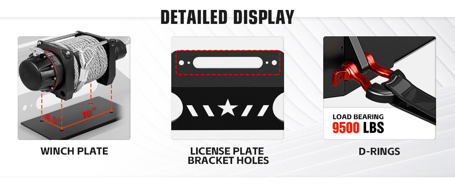 Push Bumpers for Trucks Compatible with 2007-2025 Jeep Wrangler JK JL JKU JLU & Gladiator JT | Yzona Push Bumpers for Trucks Compatible with 2007-2025 Jeep Wrangler JK JL JKU JLU & Gladiator JT | Yzona