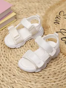 Simple Fashion Sport Sandals, Casual Outdoor Sandals, Thick Soled Sandals, Velcro Thick Sole Comfort Breathable, Boys Girls Summer Daily Versatile Shoes