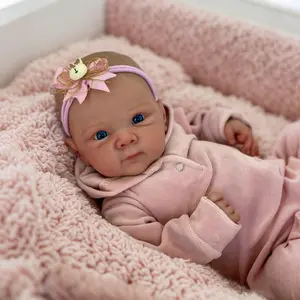 Reborn Baby Dolls Girl Vinyl Full Body 18 Inch Realistic Reborn Waterproof Baby Dolls That Look Real Life Like Newborn Whole Body Full vinyl Babys Girl Doll