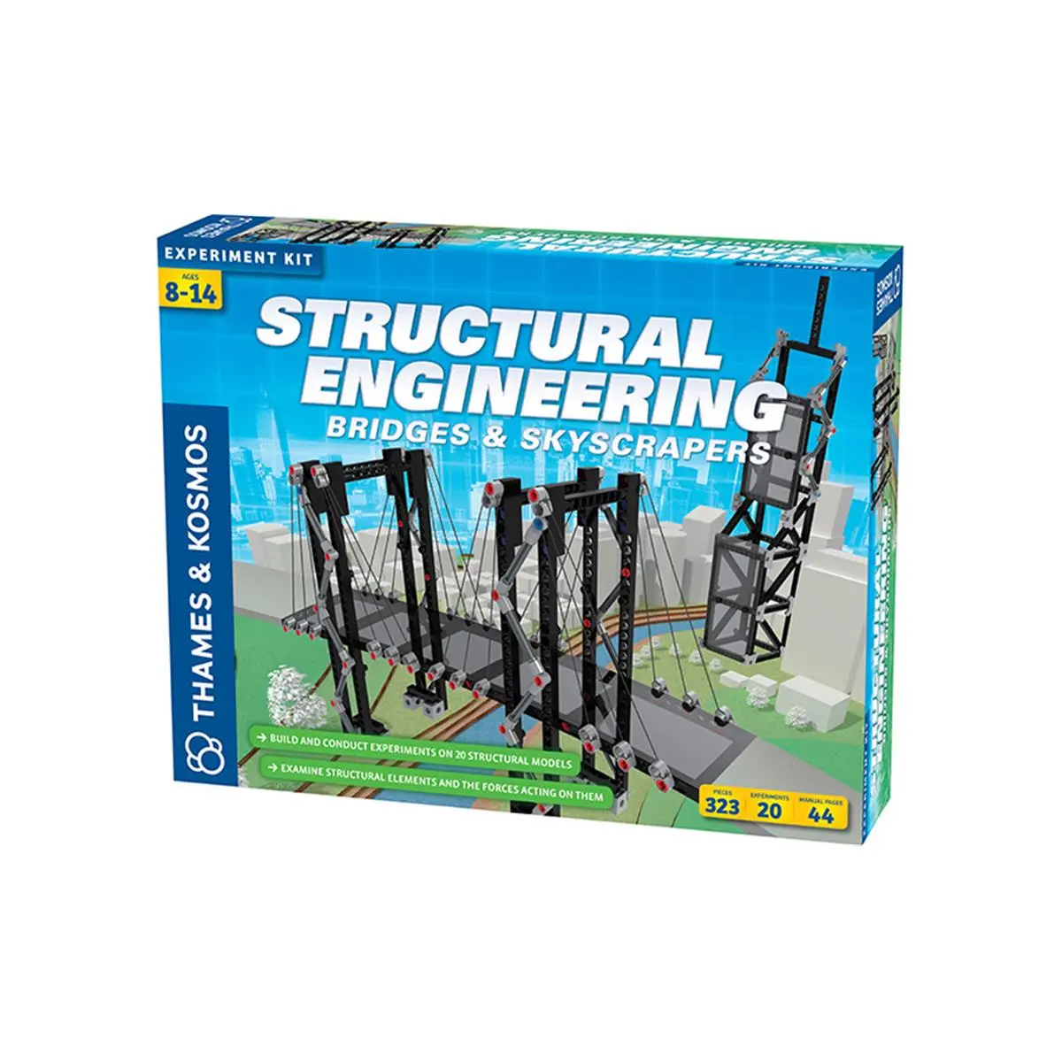 Thames & Kosmos  Experiment Kit - Structural Engineering Bridges & Skyscrapers
