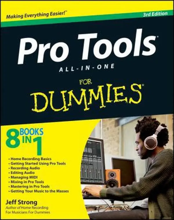 USED Book - Pro Tools All-in-One for Dummies (For Dummies Series) by Jeff Strong (Paperback) - english
