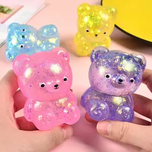 Maltose Syrup Stress Relief Ball, Maltose Aurora Bear Squishy Toy, Stress Relief Ball, Slow Rebound Kneading Toy