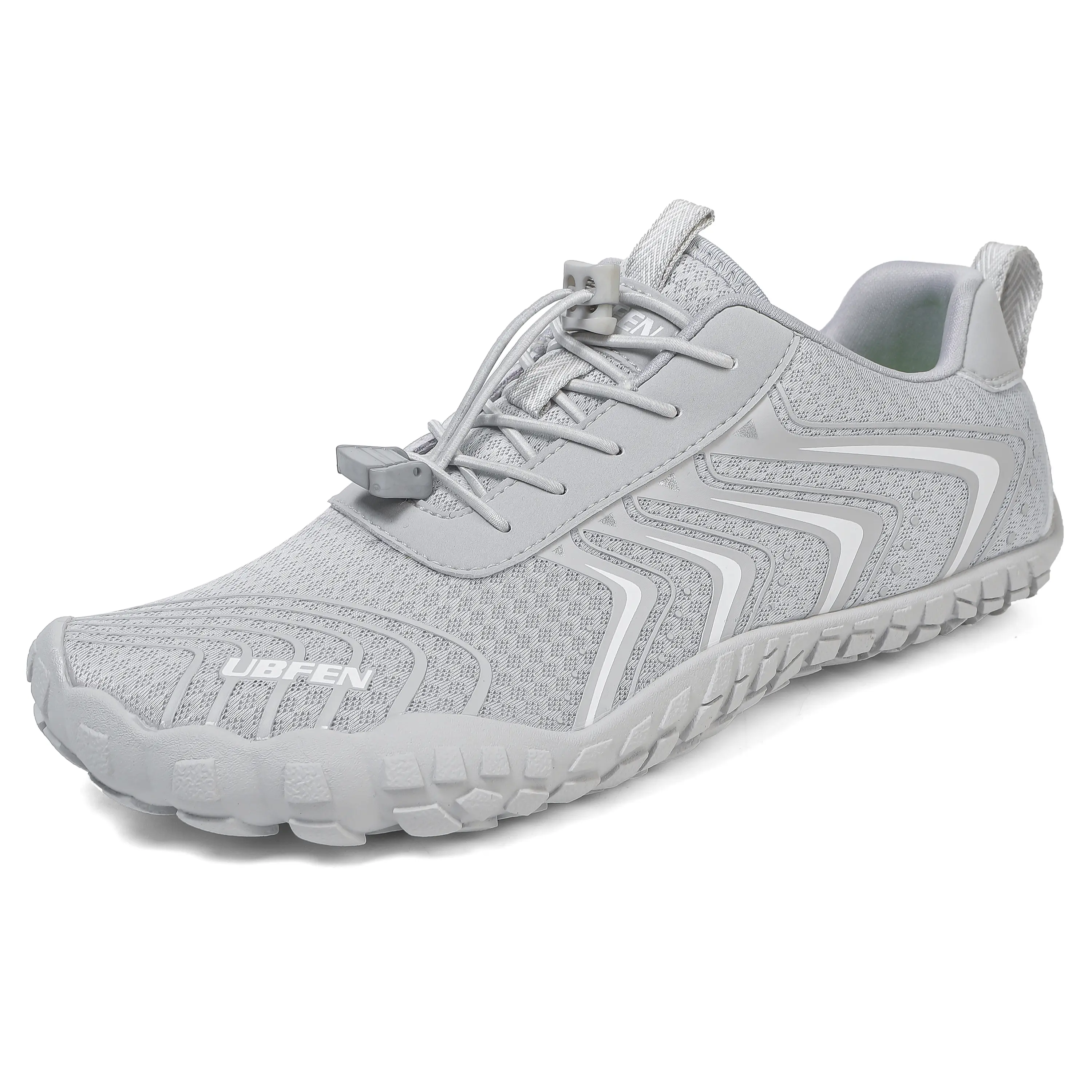UBFEN Quick Dry Water Shoes for Men & Women, Lightweight Nonslip Rubber Aqua Shoes with ComfortSkin Mesh Upper, Honeycomb Foam Insole, Summervibes Sports & Outdoor Footwear, Quick Dry Watershoes, Women's Water Shoes