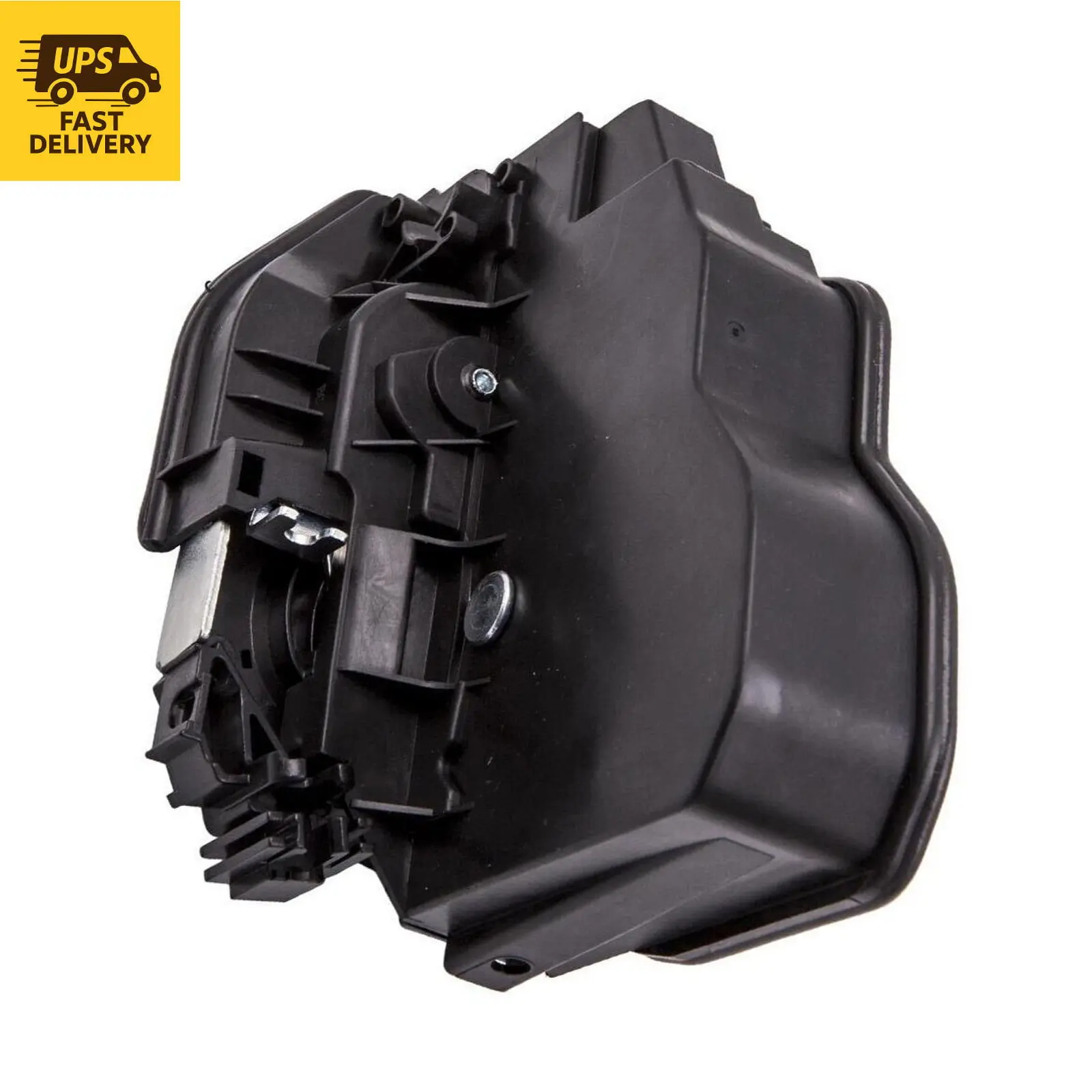 1 Integrated Latch Actuator - Plastic Door Latch & Lock Actuator, Right Front Passenger Side Vehicle Replacement Door Locking Part, No. 937-801, for BMW E65, E90, ActiveHybrid, Alpina B7