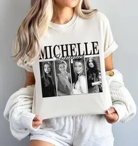Unisex Cotton T-Shirt, Michelle Trachtenberg Graphic Tee, Michelle Celebrity Shirt, Fan Apparel