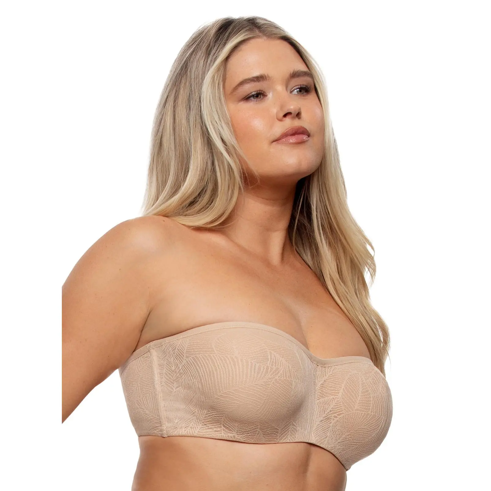 Delightful Seamless Unlined Lace Bandeau