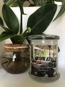 Fuck this, fuck you, fuck this job, 12 oz candle, Spa Retreat fragrance, Woooosahhhhh Collection