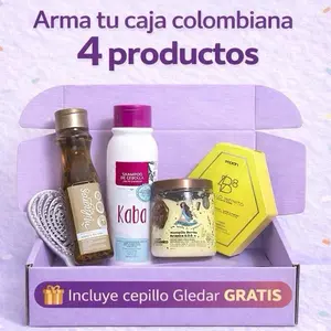 Arma tu Caja Capilar Colombiana x4 Productos – Incluye Cepillo Gratis. Shampoo, mascarillas, tratamientos etc.