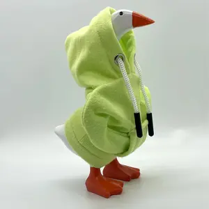 Goose Costume Set with Hooded Sweater, Cute Hoodie and Feet, Soft Filled Animal, Perfect for Theme Parties and Daily Wear, Everyday Outfit
