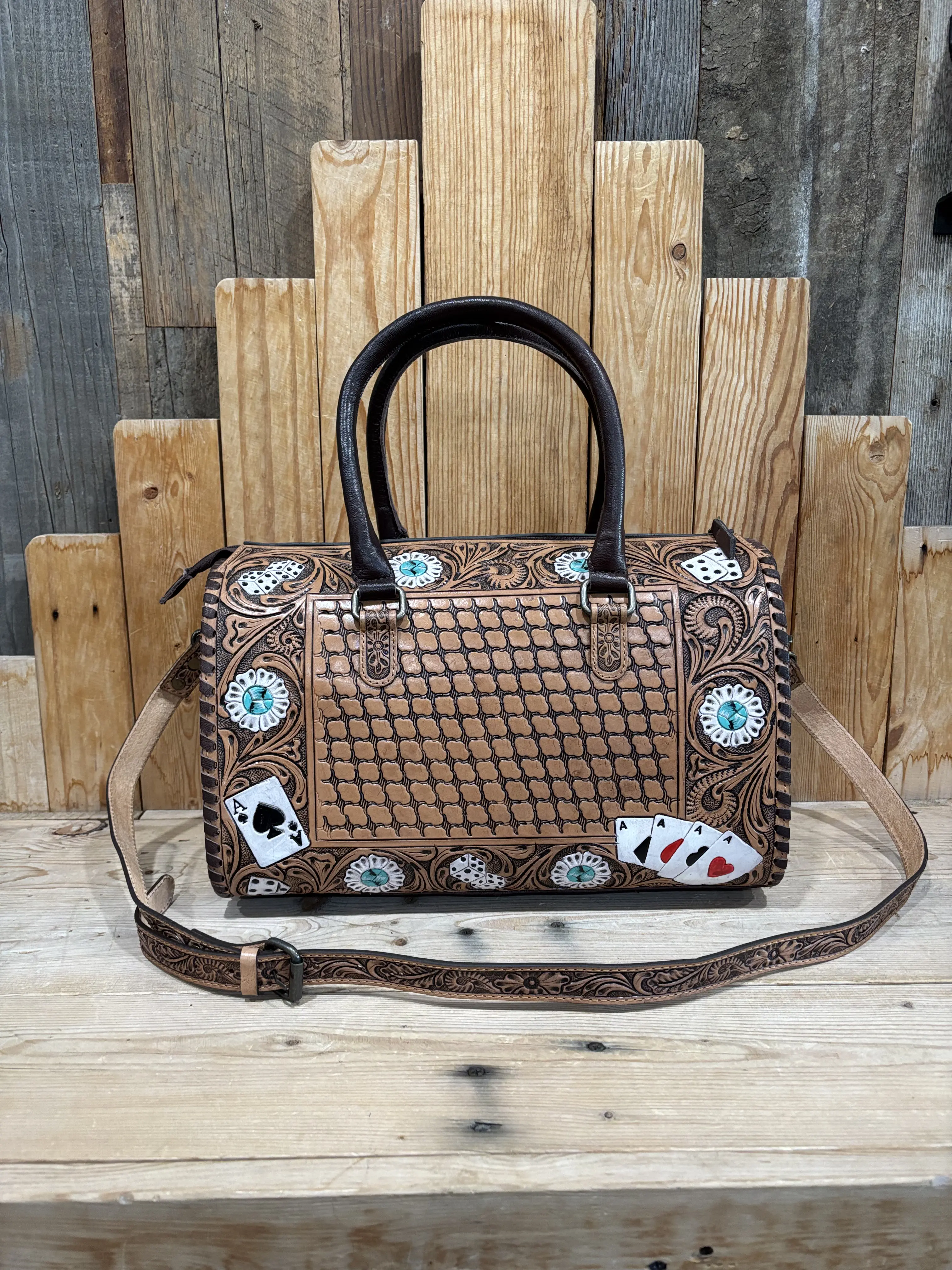 Aces/Poker LARGE Speedy Crossbody Bags!