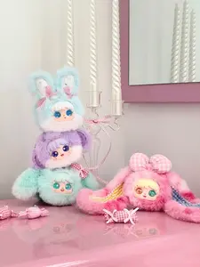 Sanmi Rabbit Goddess Bobo Makeup Mirrior Series Plush Blind Box -Cute Collectible Doll& Surprise Toy Gift