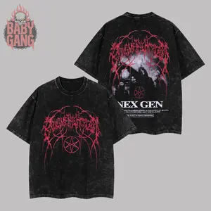 [Baby Gang] Bring Me The Horizon - Nex Gen Heavy Metal Washed Tee Bring Me The Horizon Tour 2026 Alternative Rock Unisex Oversize Rock Band Cotton Gift For Rock Music Lovers Vintage 90s Graphic Bring Me The Horizon Fan Merch