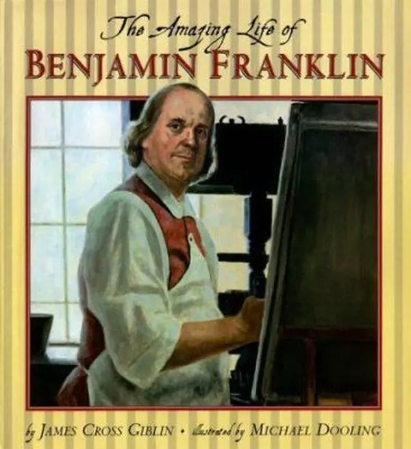 USED Book - The Amazing Life of Benjamin Franklin by James Cross Giblin (Hardcover) - english