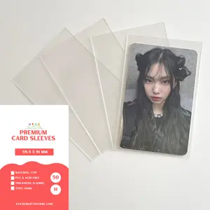 59.5 X 91 MM Premium Card Sleeves