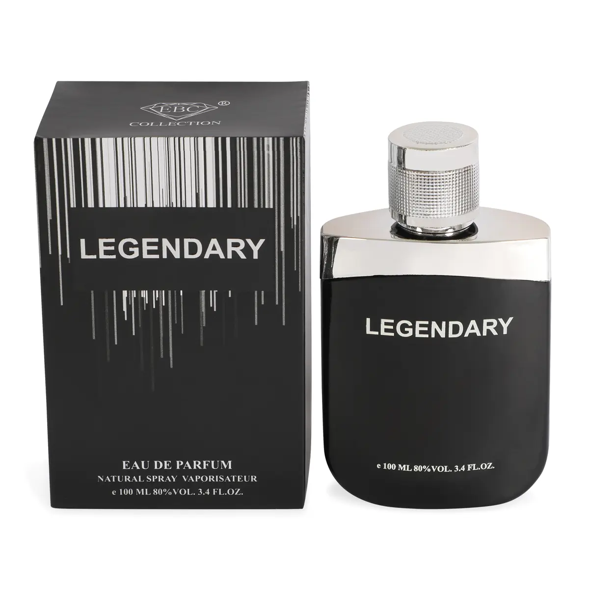 Legendary Eau de Parfum Natural Spray Cologne for Men 100ml/3.4fl.oz. -Fruity, Sweet, Aromatic, Lavender, Fresh Spicy, Woody, Citrus, Vanilla, Herbal & Fresh Scent
