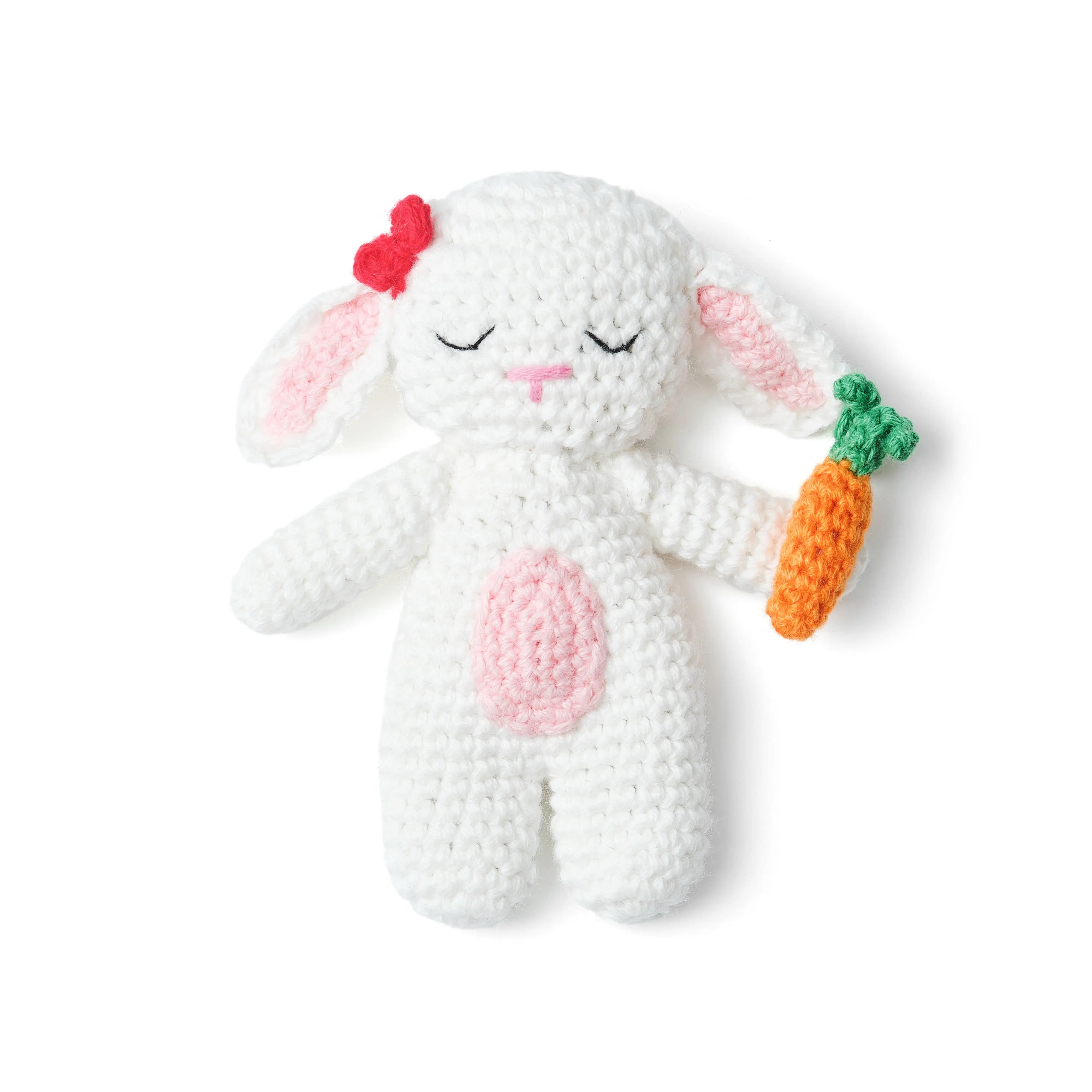 Pocket Bunny - Crochet Toys, Stuffed Animal, Safe For Babies, Hand-knitted, Collectible, Washable