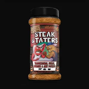 Steak & Taters -Himalayan Pink Salt, Garlic, White Pepper, Rosemary, Oregano, Black Pepper, Onion, Smoked Paprika, Thyme