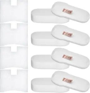 Filter Replacement for Shark Vertex Duo Clean PowerFins Corded Stick Vacuum UV580 HZ2000 HZ2002 HZ251 HZ602 HH200 HH202 HZ251 HS152AMZ HZ2003C, Compared to Part XFFKHZ2000 XPMFHZ2000