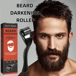 Beard Thickening Roller Comb. Strengthen fibrous roots, moisturize and soften. Help men achieve a neater and more fashionable beard, meticulously trimming, shaping, and maintaining its form.