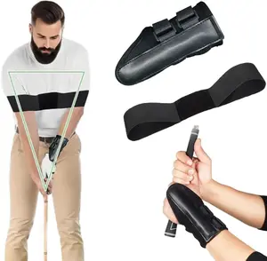 2026 Golf Wrist Correction Trainer, Upgraded Golf Wrist Training Aid with Golf Swing Band, Golf Grip Trainer for Beginners Arm Posture Correcting