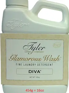 Tyler Candle Company Glamorous Wash - Laundry Detergent - Diva fragrance (454g / 16oz)