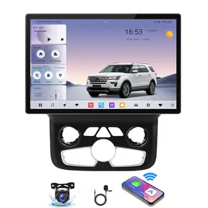 13'' 2GB/4GB +64GB Android 13 Car Radio for 【Dodge Ram 1500 2500 2013-2018 Auto AC】 1920*1200 2K HD Touchscreen Car Stereo Upgrade Wireless Carplay Android Auto Backup Camera Bluetooth DSP GPS SWC FM