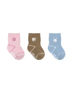 Tiny Critters 3-Pack Baby Socks