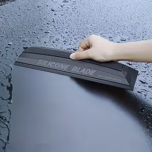 Car Front Window Wiper, Silicone Rainbrush Interior, Quiet Function, Scratch-Free Body Wiper Board, Car Wash Tool, Silicone Wiper Blade, Windshield Wiper