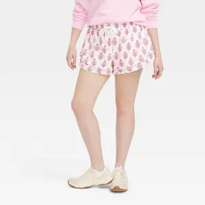 Women's Bouquet Drawstrings Shorts - Roller Rabbit Women's Bouquet Drawstrings Shorts - Roller Rabbit